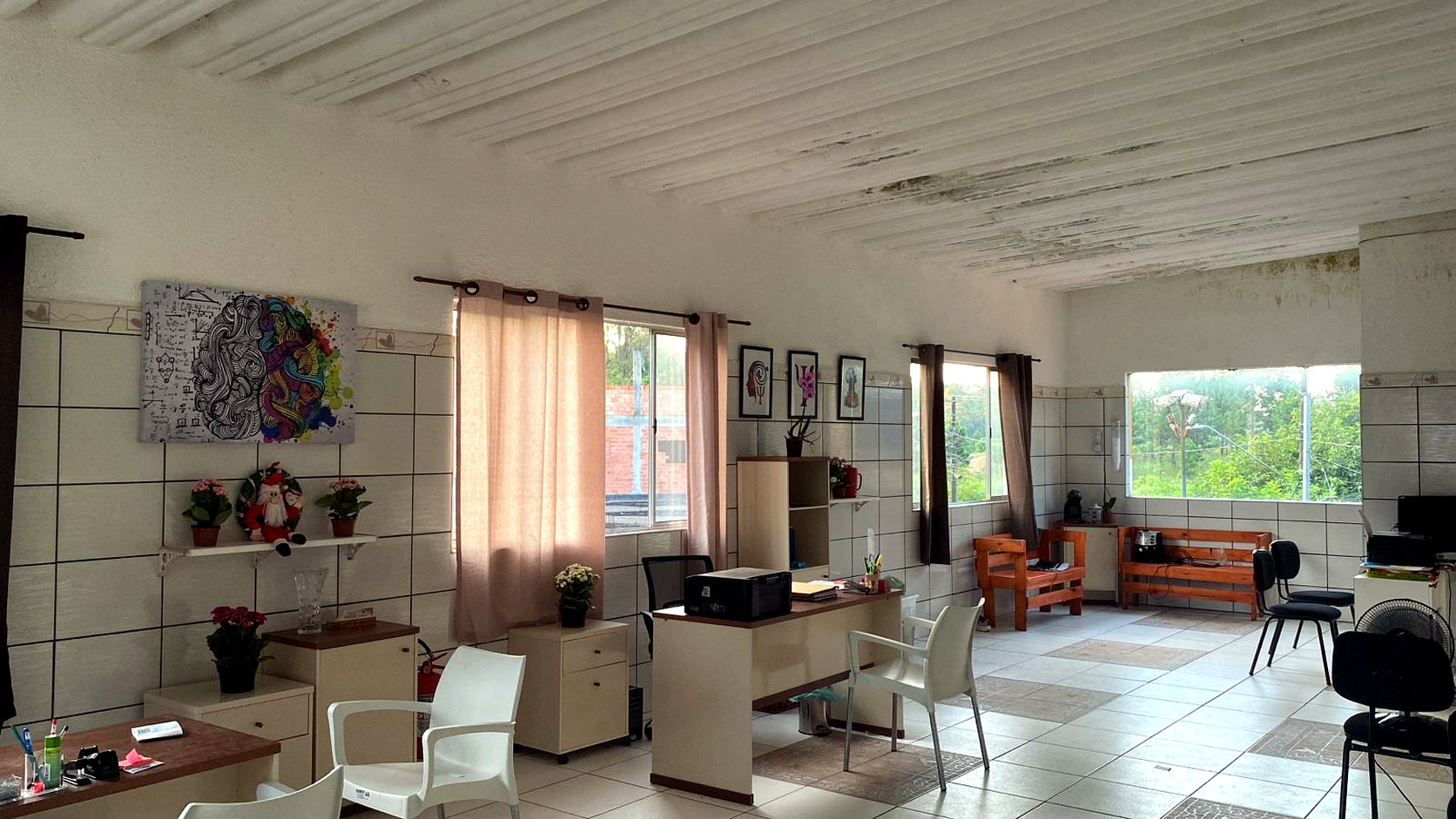 Ambiente interno da clínica