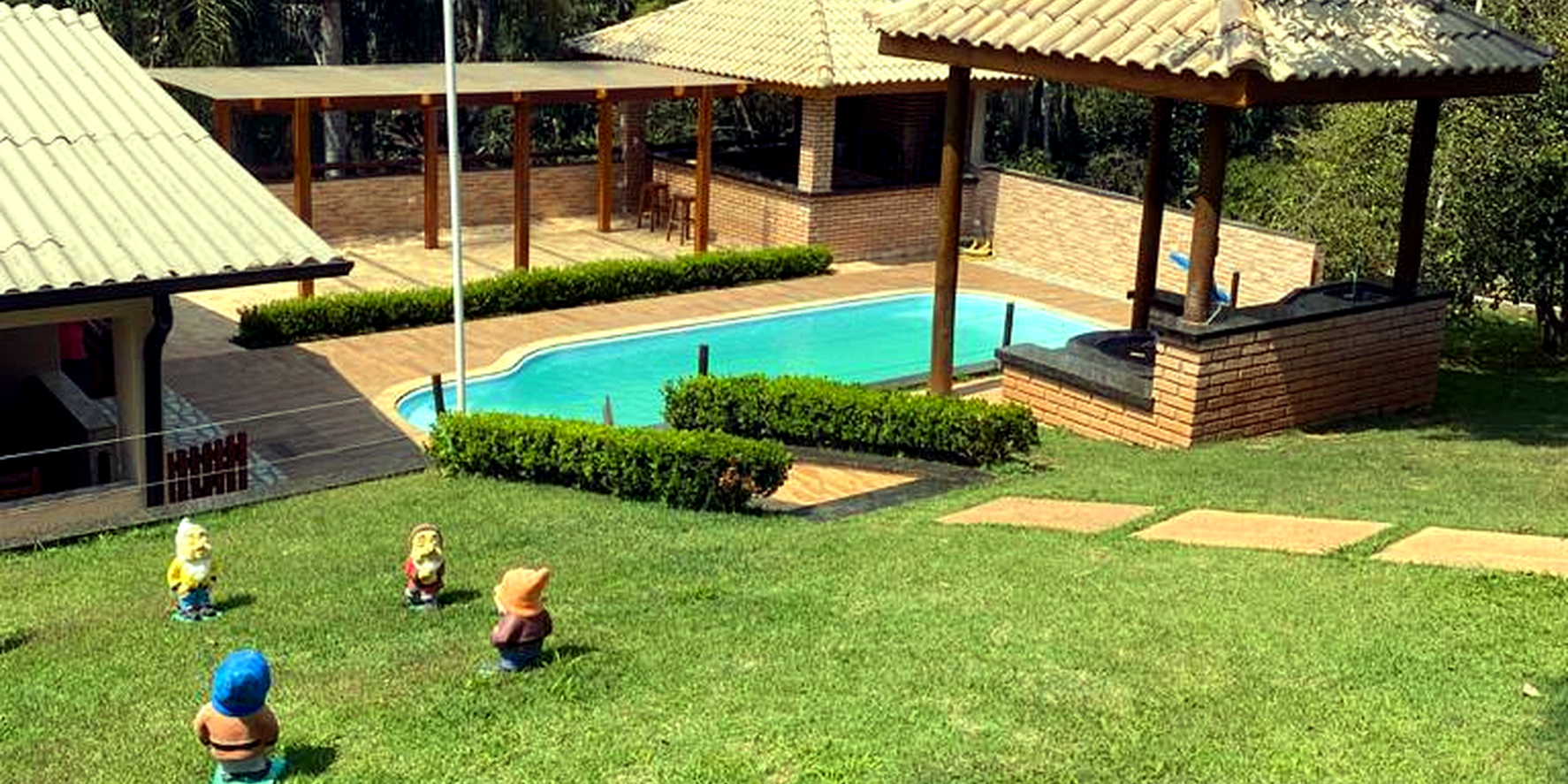 Piscina da estrutura da clínica