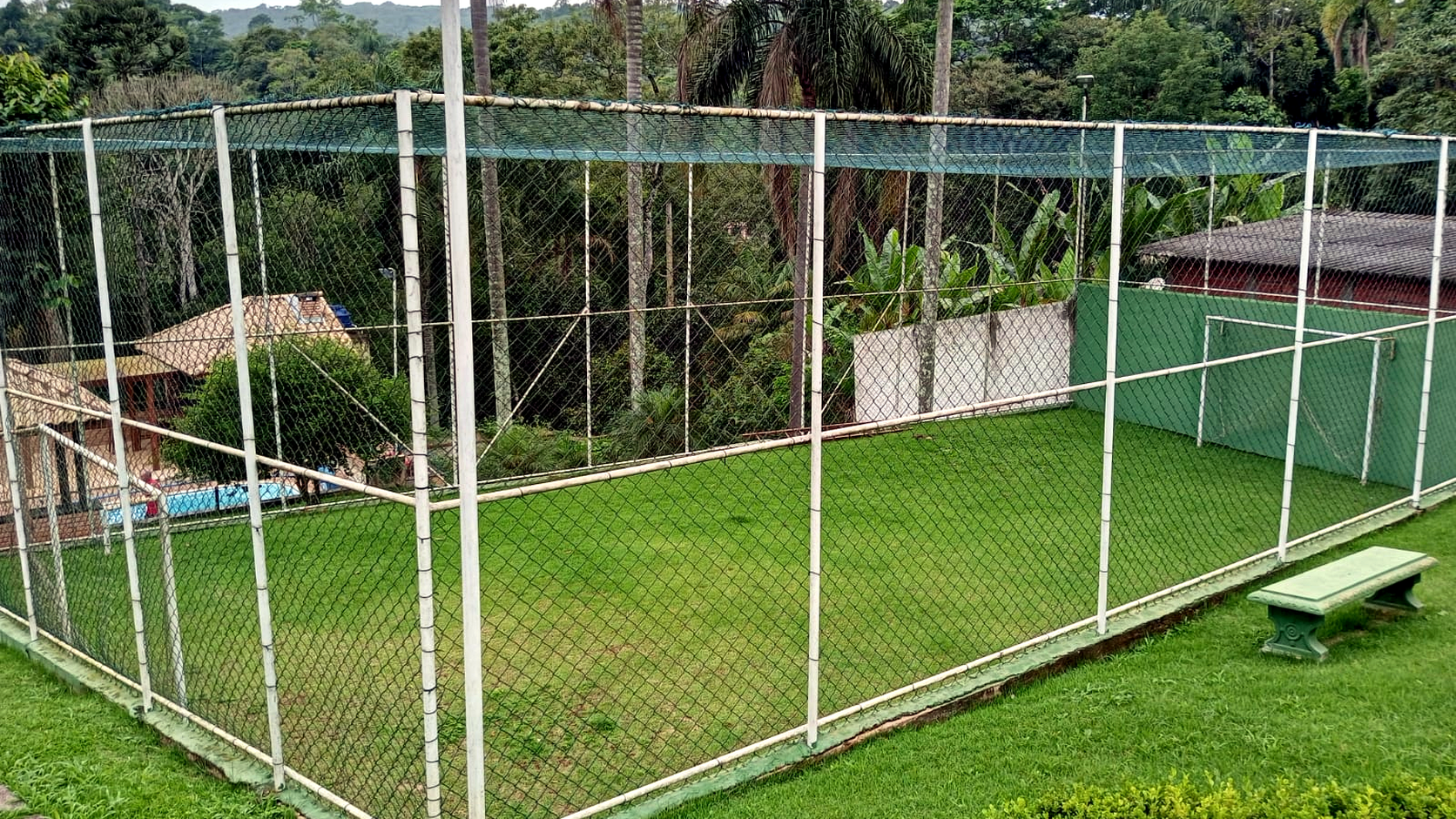 Quadra esportiva da clínica